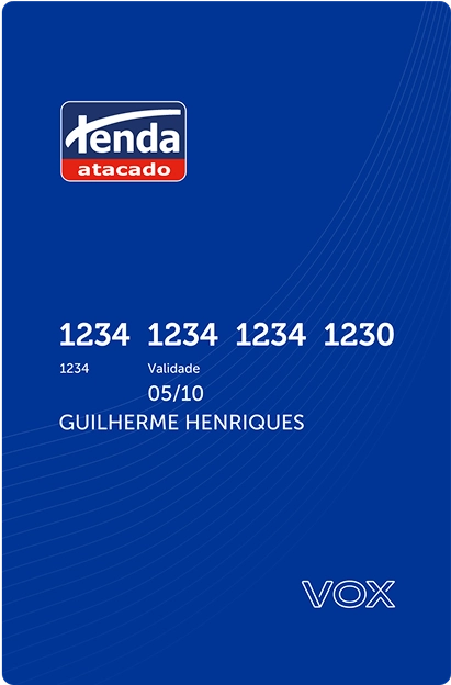 Cartão Tenda Pessoa Jurídica